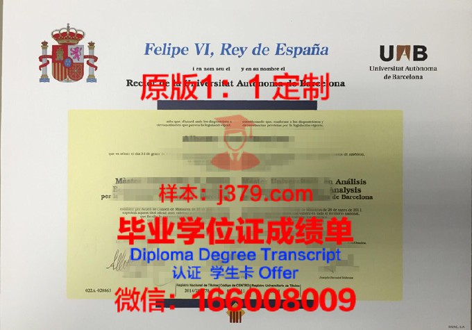 西班牙大学毕业证定制(西班牙正式毕业证邮寄到中国)