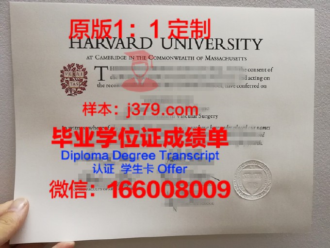 哈佛大学毕业证书翻译(哈弗大学毕业证图片)