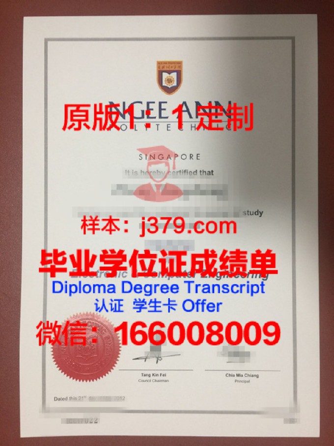 义安理工学院diploma证书(义安理工学院学费)