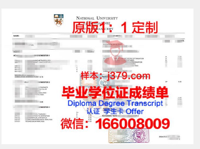 新加坡国立大学没高中毕业证(新加坡没有毕业证只有学位证)